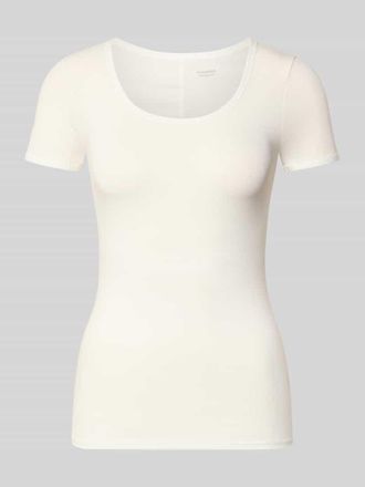 Schiesser Slim Fit T-Shirt aus Viskose-Mix Modell Personal in Weiss, Gr&ouml;&szlig;e XL