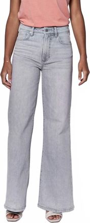 Dear John Denim Fiona High Rise Wide Leg Jeans In Dovey Wash