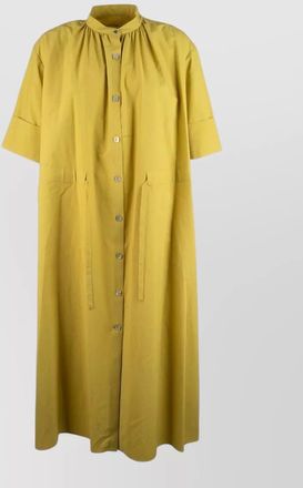 Paul Smith short sleeve dress midi length yoke
