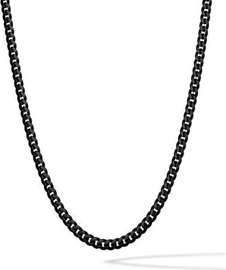 Vincero Onyx Chain Necklace in Black at Nordstrom, Size 22