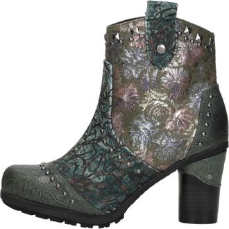 Mustang Enkellaarsjes Hak - Dames - Cowboylaarzen - Veelkleurig - 41 EU - Schoenen