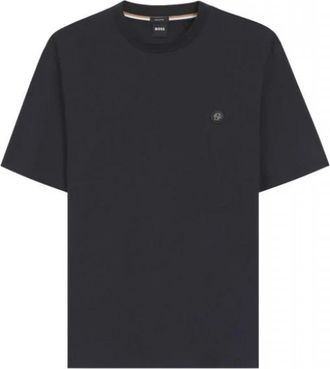 HUGO BOSS C-Taut 01 T-Shirt - Heren - T-shirts - Blauw - XL - Katoen - Tops