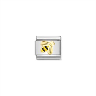Nomination Womens Animals Links Bracelet In Yellow Bee