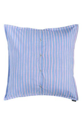 Marimekko Piccolo Stripe Cotton Pillow Cover in Pink at Nordstrom, Size One Size Oz