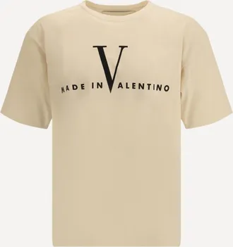 Valentino T-shirt with a Made in Valentino print Male L