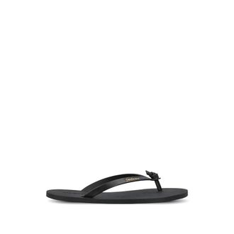 Saint Laurent Pool Flip-Flops - female - Saint Laurent - Flip Flops - Black - 3 UK - Shoes