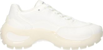 Max Mara Womens Sneakers Breathable Canvas - White Cotton - Size EU 39