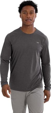 Arc'teryx Cormac Crew Long Sleeve Mens Clothing Black Heather : 2XL, Polyester