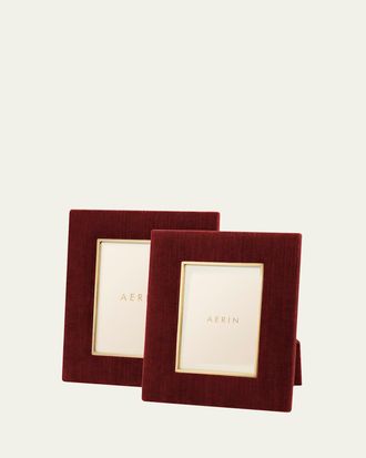 Aerin Valentina Velvet Frame, 5 x 7