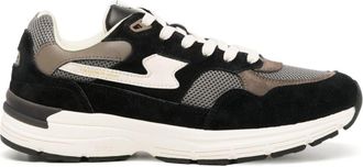 Stepney Workers Club Amiel S-Strike panelled sneakers - men - Nylon/Rubber/Fabric - 40 - Black