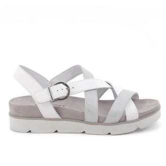 Igi & Co Igi&Co, Flat Sandals, female, White, Size: 10 US Delia Sandal