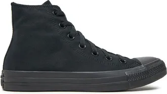 Converse Schoenen, unisex, Zwart, 46 1/2 EU, Chuck Taylor All Star Mono Canvas High Top