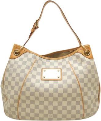 Louis Vuitton Pre-owned N55216 Schoudertas - Dames - Vintage Schoudertas - Beige - ONE Size - Vintage