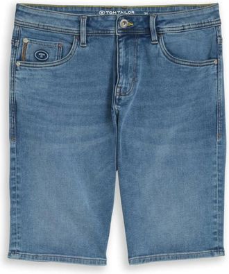 Tom Tailor Denim Shorts - Heren - Korte broeken - Blauw - Maat: W32 Denim