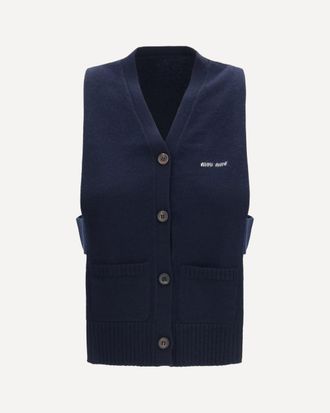 Miu Miu Cashmere cardigan Vest Female 40