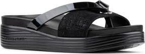 Donald J Pliner Farrah Platform Wedge Sandal in Black at Nordstrom Rack, Size 9.5