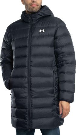 Under Armour Mens Legend Down Parka Jacket, Black, XL
