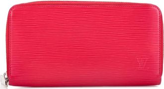 Louis Vuitton Epi leren portemonnee met rits - Roze