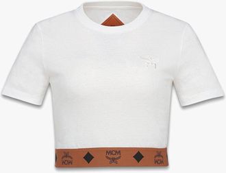 MCM Monogram Cropped T-shirt