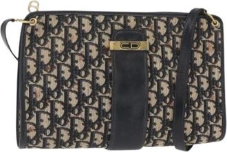 Dior Pre-owned Cross Body Bags, female, Multicolor, Size: ONE SIZE Pre-owned Vintage CD trotter Shoulder bag