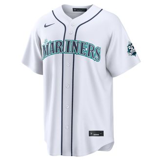 Nike Julio Rodr&iacute;guez Seattle Mariners Nike Mens MLB Stadium Jersey in White | RE260IETMV9-CVA