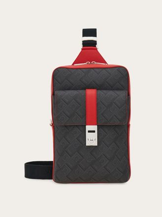 Ferragamo Uomo Zaino monospalla - Citymatch Capsule Rosa