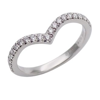 Tiffany & Co. Silver Platinum 950 Band Ring (Pre-Owned)