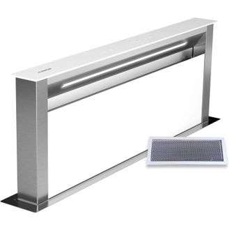 Klarstein Klarstein Royal Flush Eco - Cappa aspirante A scomparsa 713,8 m&sup3;/ora Boost Controllo touch Classe energetica A++