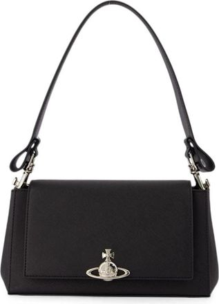 Vivienne Westwood Medium Hazel Grained Leather Tote Bag