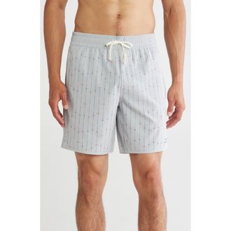 Travis Mathew Deco Board Shorts in Heather Light Grey at Nordstrom Rack, Size Xx-Large
