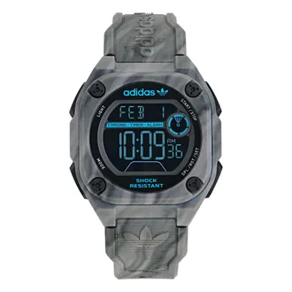 adidas Originals Adidas Originals City Tech Two Grfx Unisex Grijze Horloge AOST23574