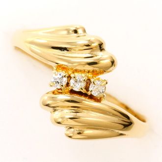 C&A Yellow Gold Yellow Gold (18K) Band Ring (Pre-Owned)