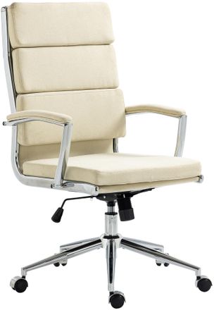Clp Clp - Silla De Oficina Cleveland Tela Crema