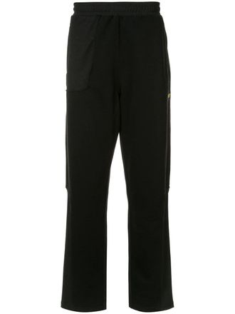 Affix straight-leg track pants - Black