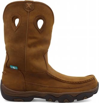Twisted X Boots Mens 11 Pull On Hiker Boot In Distressed Saddle/saddle