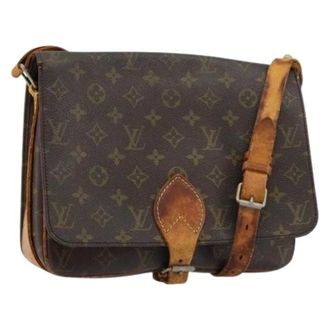 Louis Vuitton Pre-owned Vintage Cross Body Bag - Dames - Pre-owned - Bruin - Maat: ONE Size
