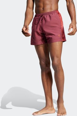 adidas Badehose ADIDAS PERFORMANCE ADIC CB SH 5INC, Herren, Gr. S, N-Gr, rot (shadow rot), Obermaterial: 100% Polyester, Badehosen Badehose