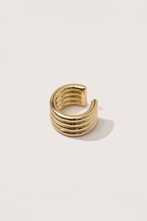 Otiumberg 14kt Gold Vermeil Stratis Cuff in Yellow Toned Gold at Nordstrom