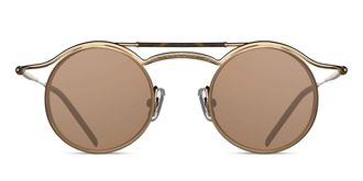 Matsuda 2903H MGP-MBK Mens Sunglasses Gold Size 43