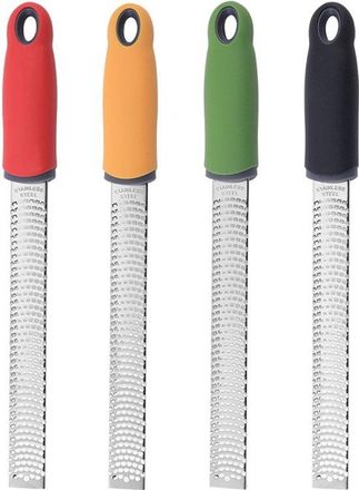 OEM Rallador De Lim&oacute;n Y Queso De Acero Inoxidable - Vers&aacute;til Y Apto Para Lavavajillas - 4 Piezas