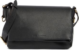 Aim&eacute;e Preston Medium Leather Crossbody Bag in Black at Nordstrom Rack