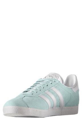 adidas Gazelle Indoor Sneaker in Ice Mint at Nordstrom, Size 14