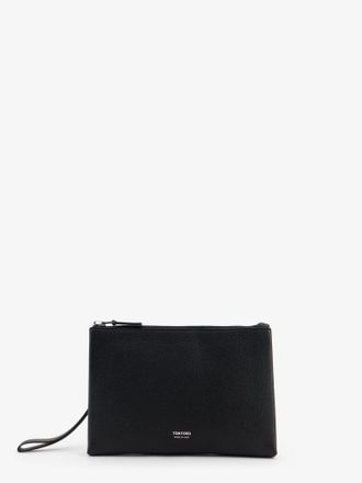 Tom Ford Pochette in pelle martellata - TOM FORD - gender_Man