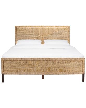 Safavieh Couture Willa Woven Banana Stem Bed