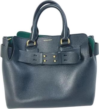 Burberry Tweedehands leren handtassen - Dames - Vintage Handtas - Zwart - ONE Size - Vintage