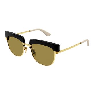 Gucci Gg 1132S Zonnebrillen - Heren - Zonnebrillen - Bruin - 53 MM - Nylon - Accessoires