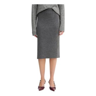Simona Corsellini Mujer, Faldas, Gris, Talla: S