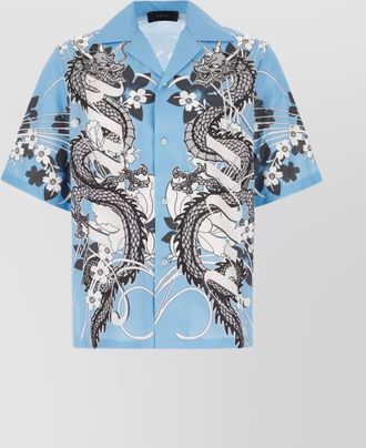 Amiri printed cotton shirt