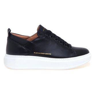 Alexander Smith Wembley Trainers - male - Alexander Smith - Sneakers - Black - 8 UK - Shoes