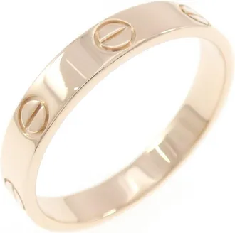 Cartier Pink Gold (18K) Band Ring (Pre-Owned)